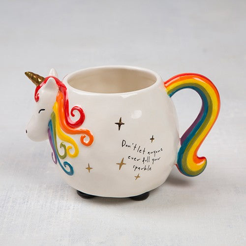 Ceramic Folk Mug - Unicorn