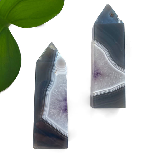 Amethyst in Agate Tower