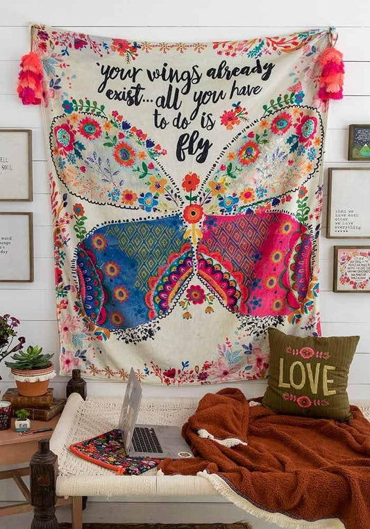 Butterfly Throw / Blanket