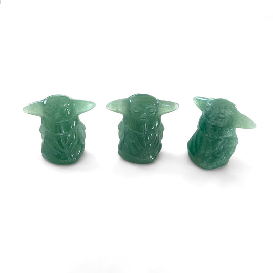 Green Aventurine Baby Yoda / Grogu / The Child (Style #2)