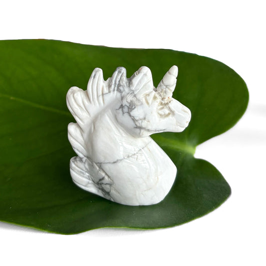 Howlite Unicorn