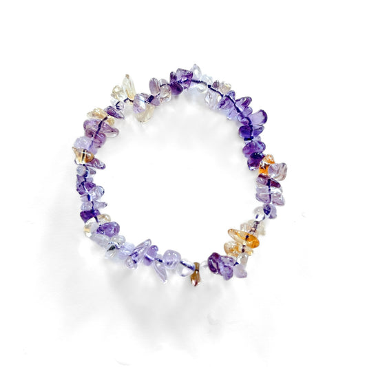 Ametrine Bracelet - chip bead