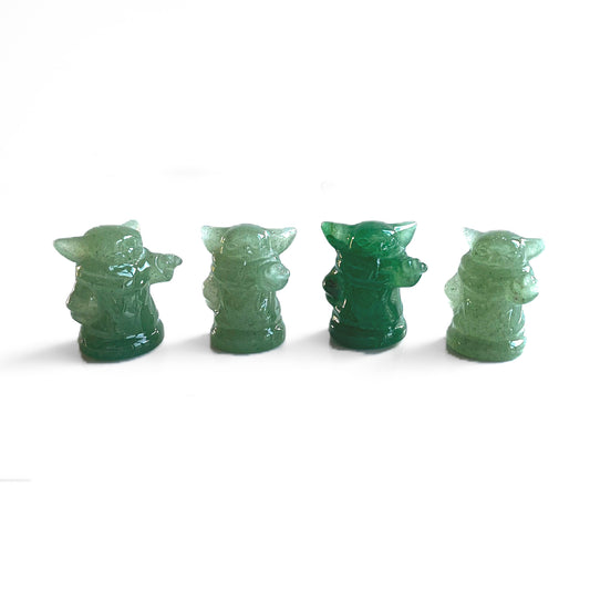 Green Aventurine Baby Yoda / Grogu / The Child (Style #1)