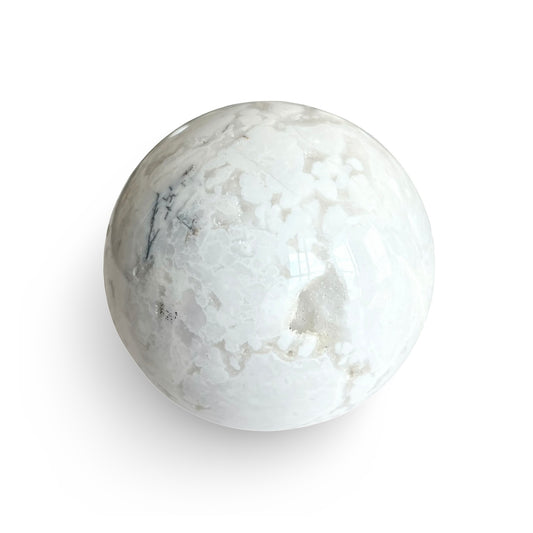 Snow Quartz Sphere