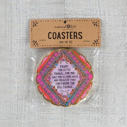 Natural Life Coasters - It's the Little Things