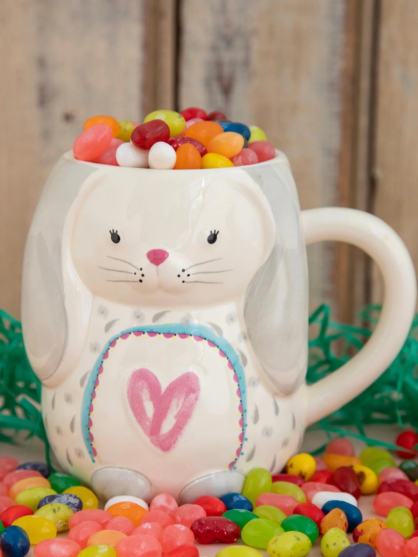 Ceramic Folk Mug - Bunny