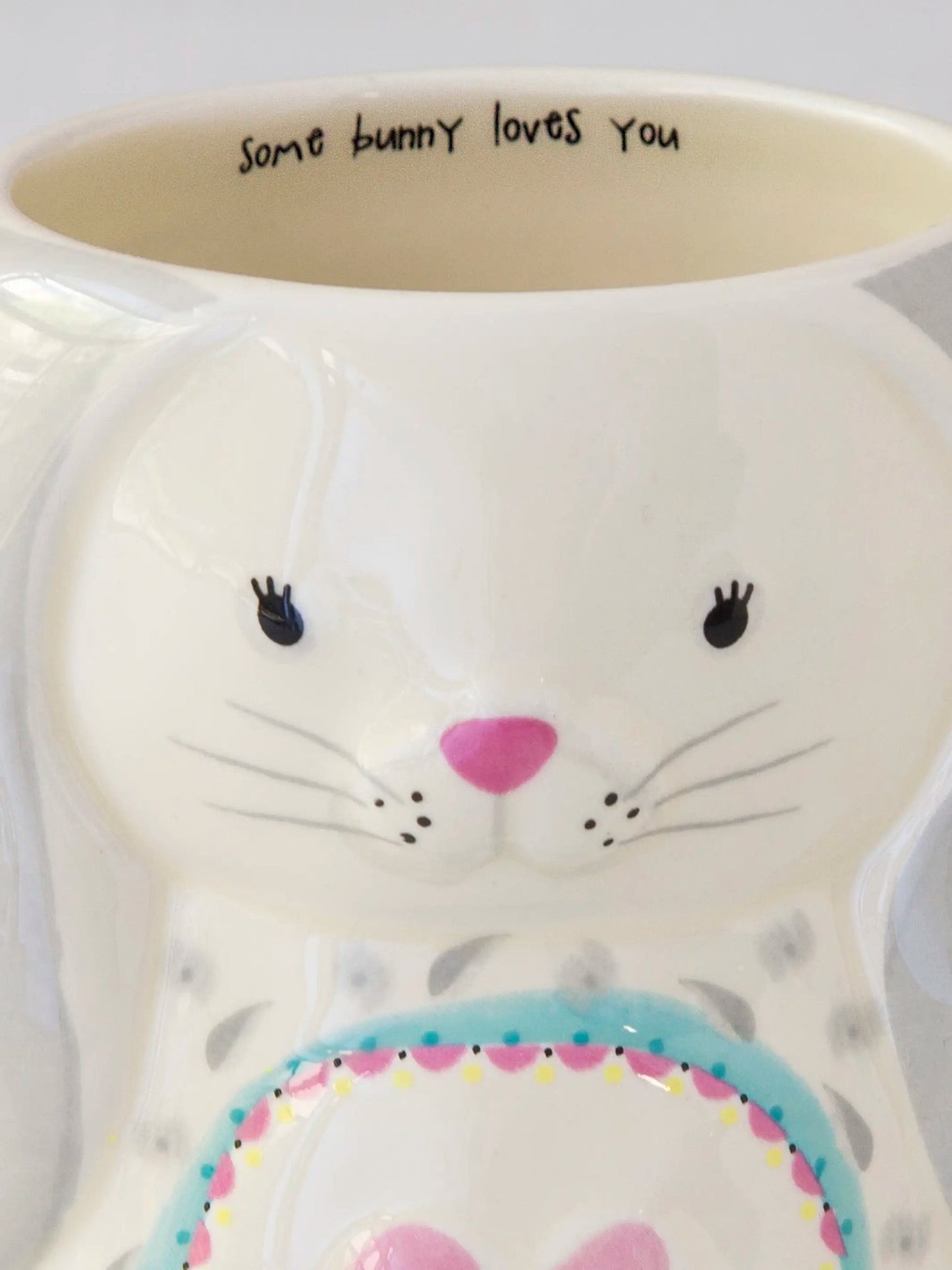 Ceramic Folk Mug - Bunny