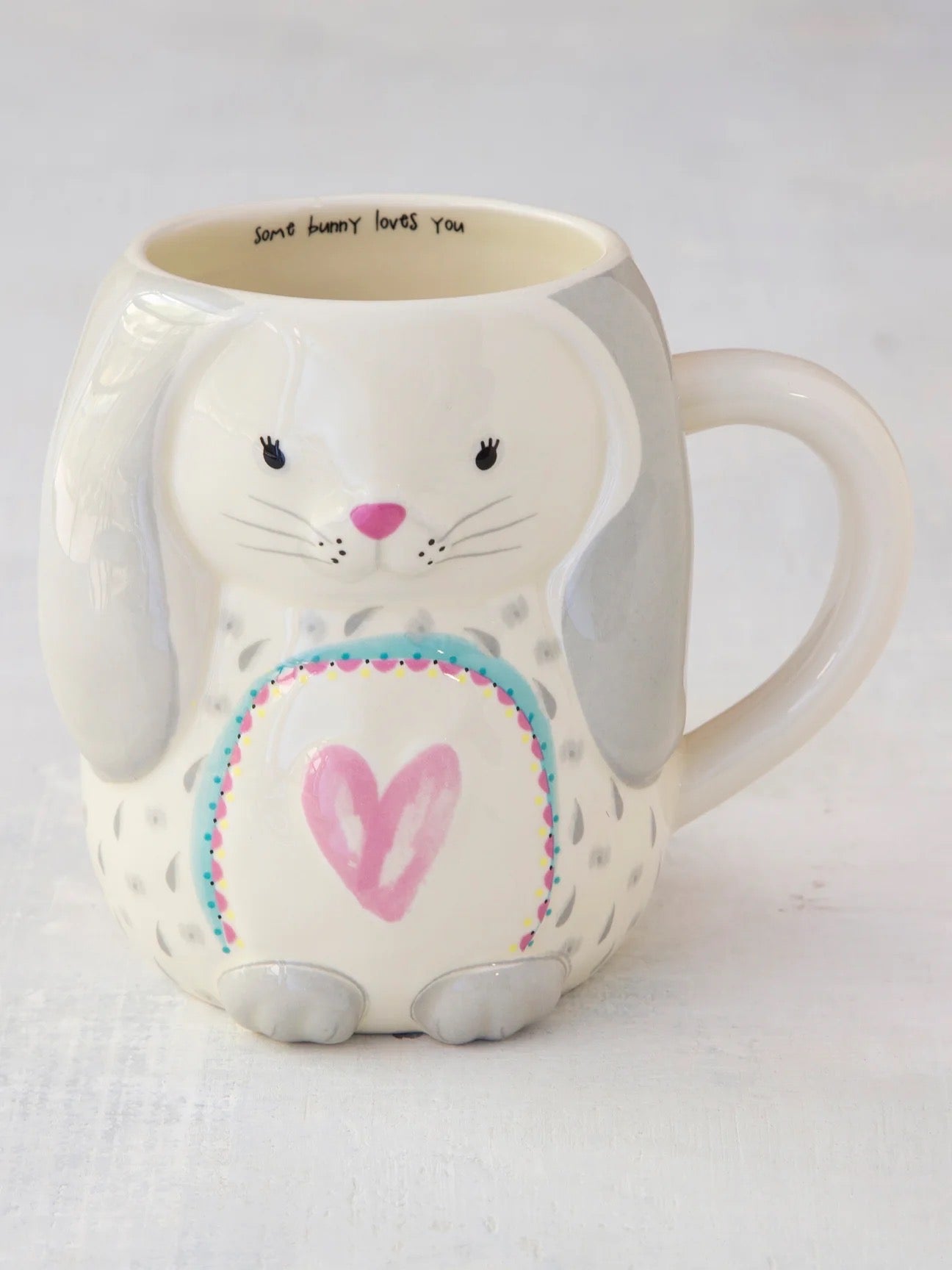 Ceramic Folk Mug - Bunny