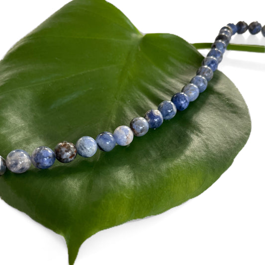 Sodalite Bracelet - round bead