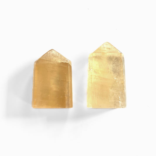 Honey Calcite Polished Points