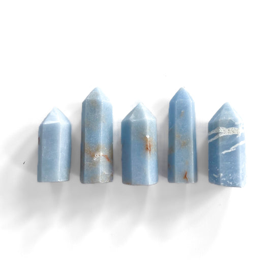 Angelite Polished Points