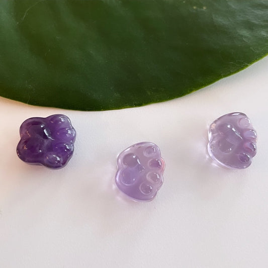 Amethyst Paw Print