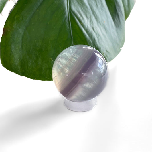 Lavender Fluorite Sphere