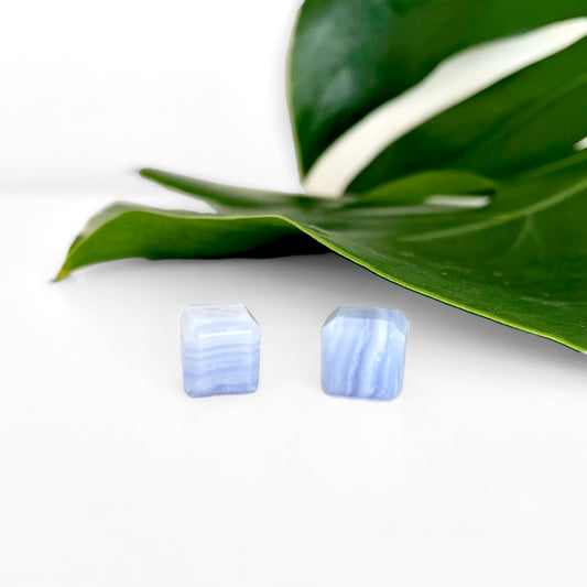 Blue Lace Agate Cubes