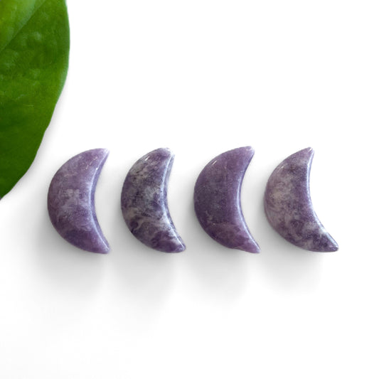 Lepidolite Moons