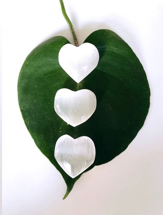 Selenite Heart