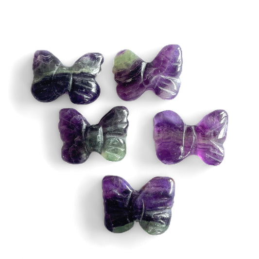 Rainbow Fluorite Butterfly