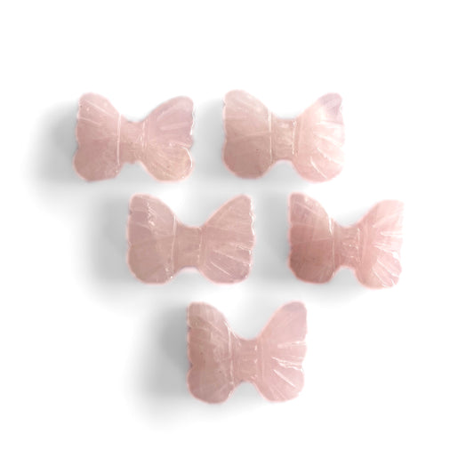 Rose Quartz Butterfly