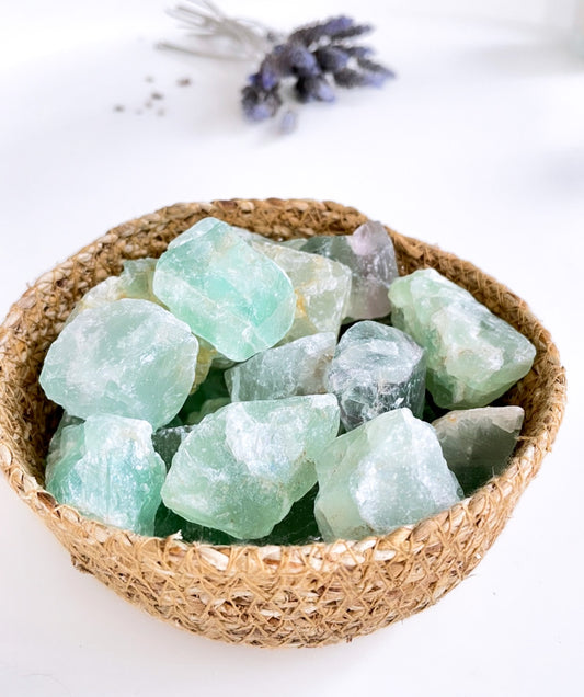 Green Fluorite Rough