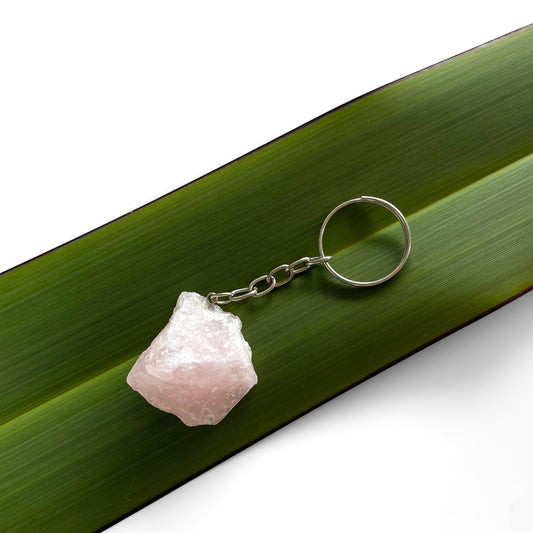 Rose Quartz Key Rings