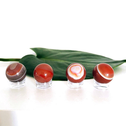 Carnelian Spheres