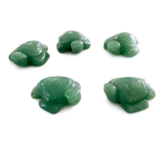 Green Aventurine Turtle