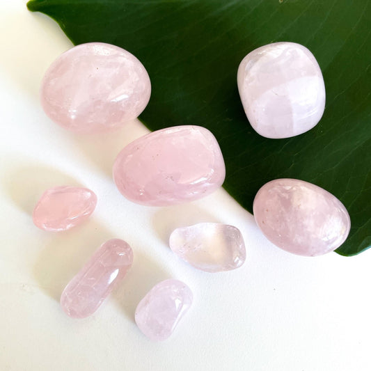 Rose Quartz Tumbles