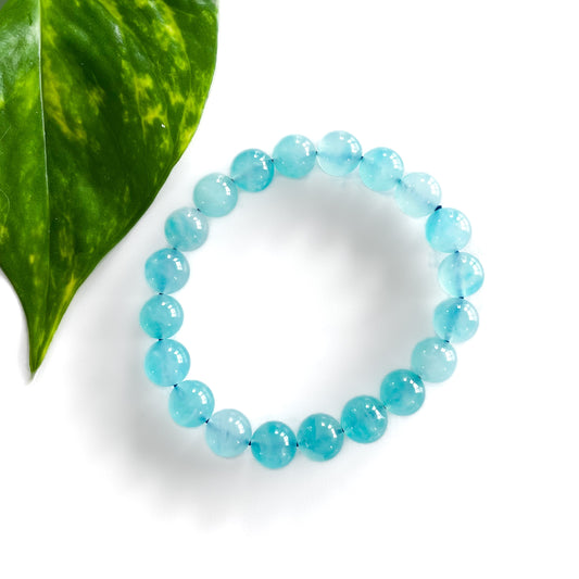 Amazonite Bracelet - round bead