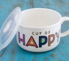 Camping Soup Mug - Cup of Happy