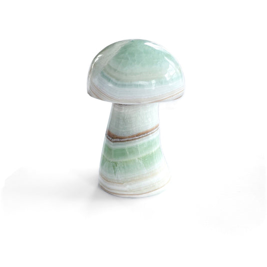 Pistachio Calcite Mushroom