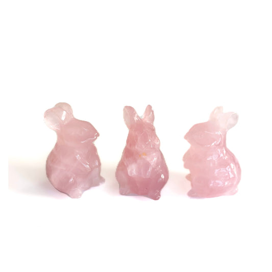 Rose Quartz Rabbits