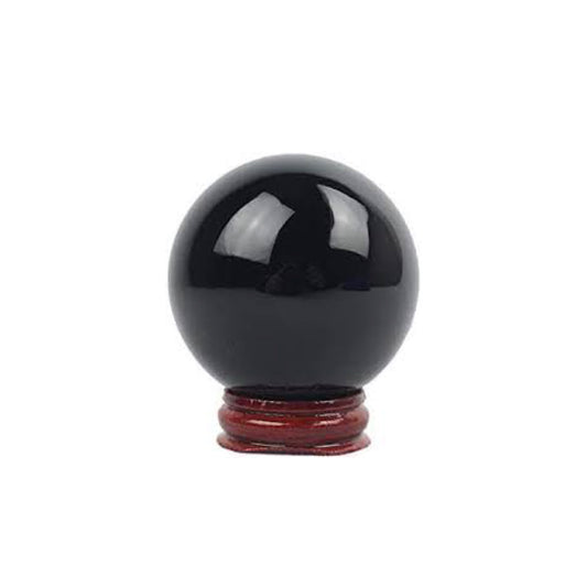 Black Obsidian Sphere