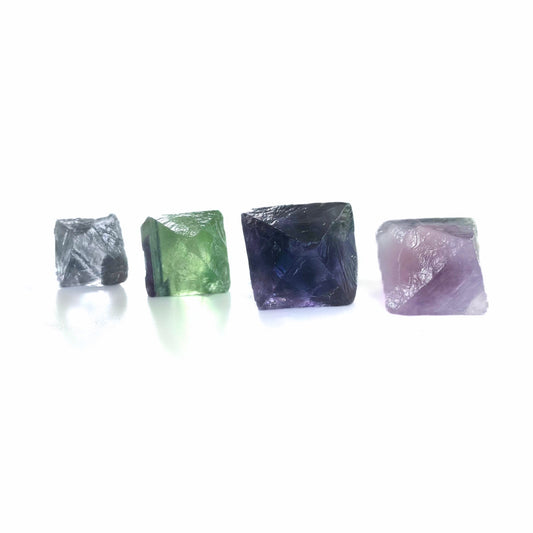 Rainbow Fluorite Octahedron