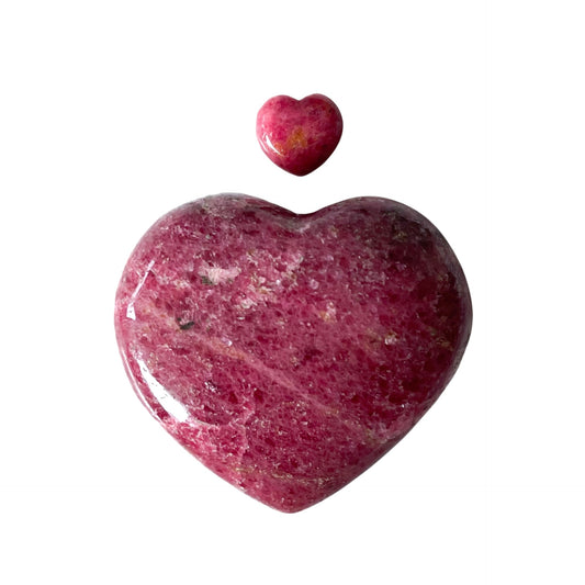 Rhodonite Hearts