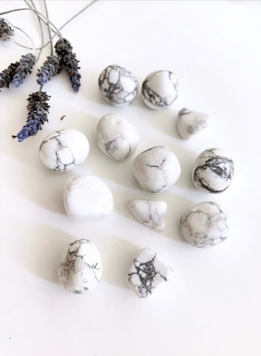 Howlite Tumbles