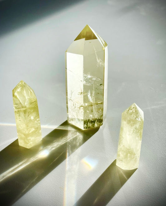 Lemon Quartz Polished Point