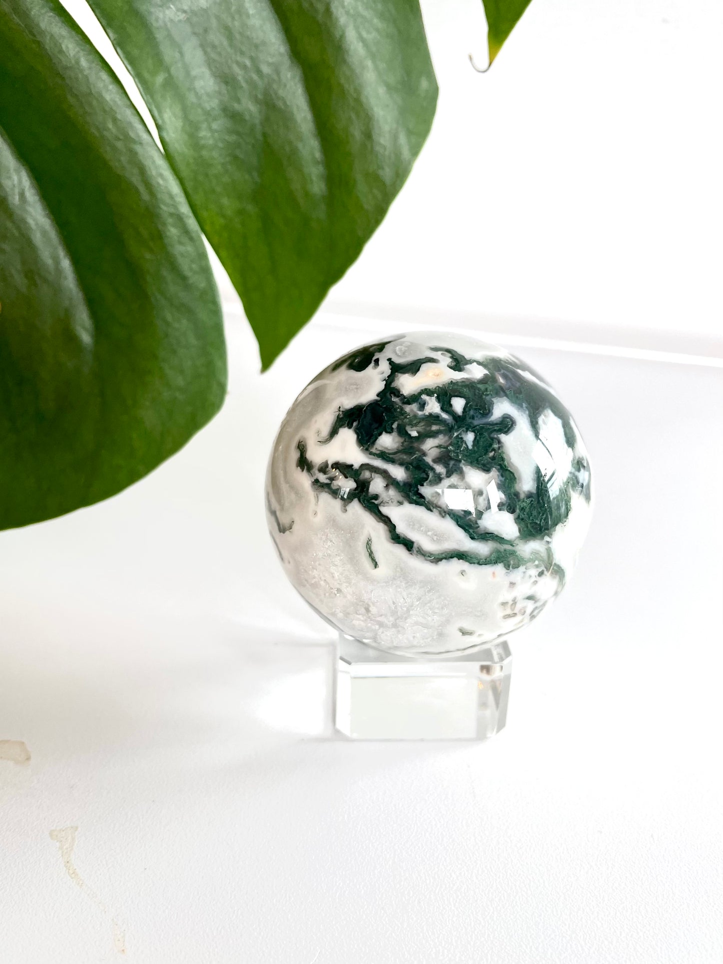 Moss Agate Sphere