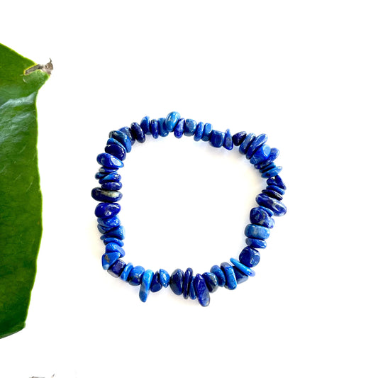 Lapis Lazuli Bracelet - chip bead