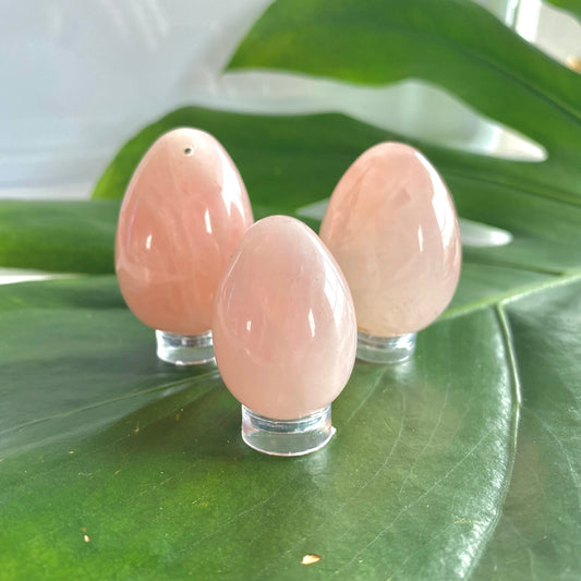 Rose Quartz Egg