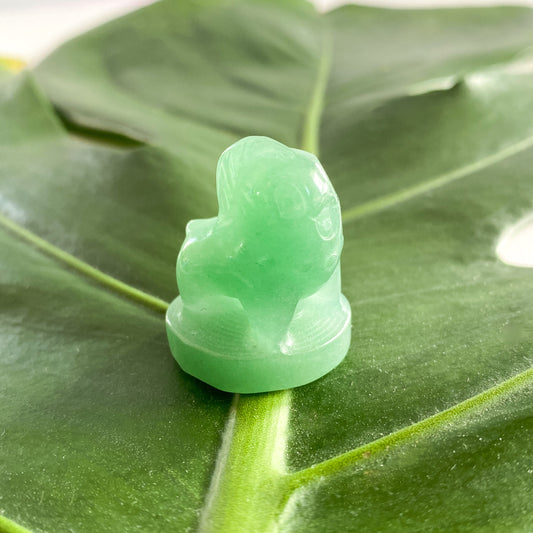 Green Aventurine Chikorita - Pokémon