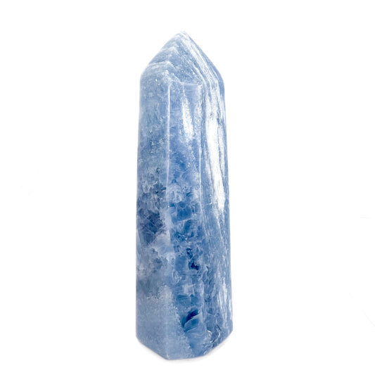 Blue Calcite Polished Point