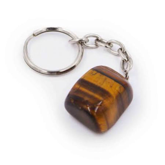 Tiger's Eye Keyring