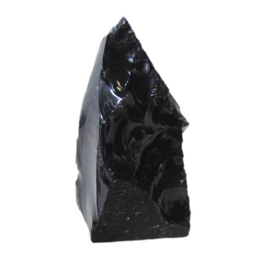 Black Obsidian Rough Cutbase