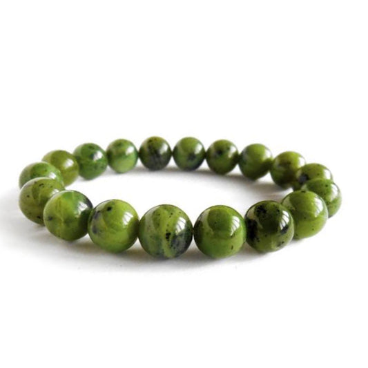 Jade Bracelet - round bead