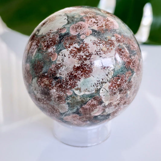 Flower Jasper Spheres