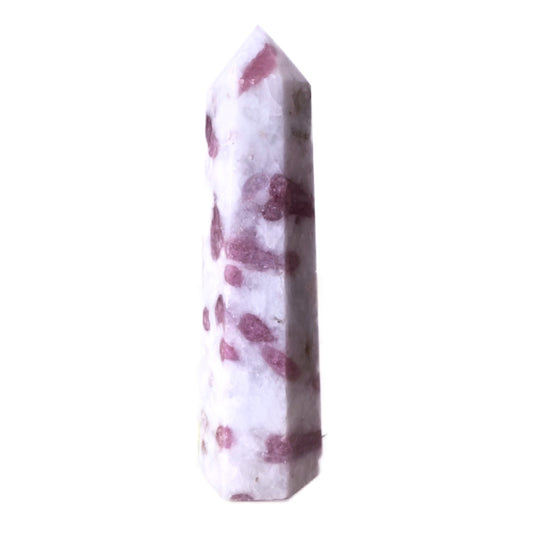 Pink Tourmaline Polished Point