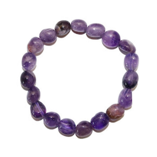 Amethyst Bracelets - tumble bead